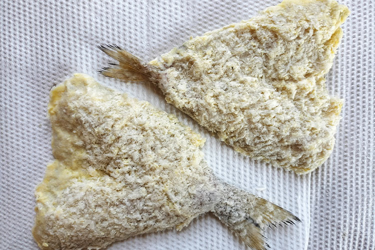 黒ムツフライの調理法