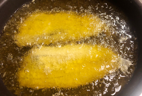 ニギスフライの調理法