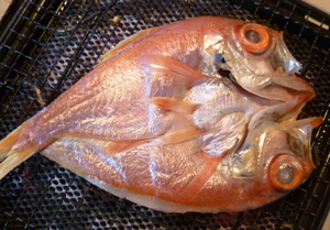 金目鯛の干物の調理法