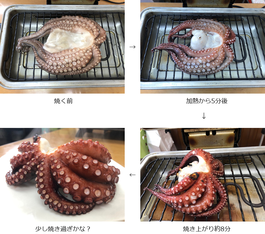 真ダコの干物の調理法