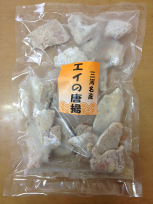 エイ唐揚げの調理法