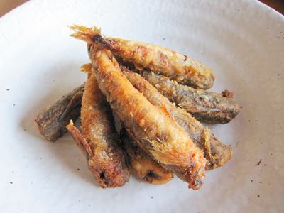 メヒカリ唐揚げ